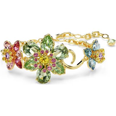 Swarovski Úchvatný pevný náramok s kvetinou Idyllia 5717156 Swarovski Úchvatný pevný náramok s kvetinou Idyllia 5717156