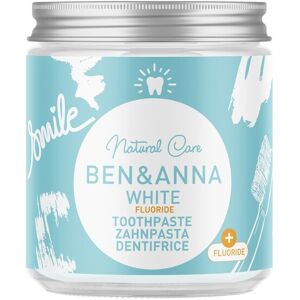 BEN & ANNA Zubná pasta v skle White+ Fluorid Toothpaste 100 ml BEN & ANNA Zubná pasta v skle White+ Fluorid Toothpaste 100 ml