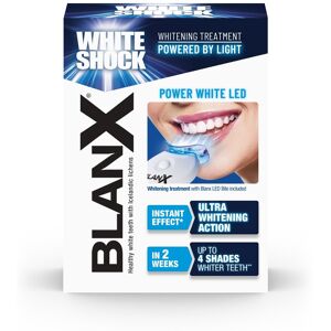 BlanX Súprava na bielenie zubov White Shock Whitening Treatment + LED 50 ml BlanX Súprava na bielenie zubov White Shock Whitening Treatment + LED 50 ml