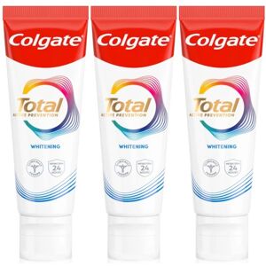 Colgate Bieliaca zubná pasta Total Whitening Trio 3 x 75 ml Colgate Bieliaca zubná pasta Total Whitening Trio 3 x 75 ml