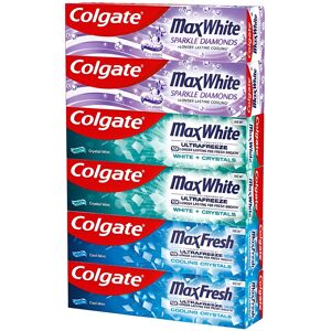 Colgate Zubná pasta Max Mix 6 x 75 ml Colgate Zubná pasta Max Mix 6 x 75 ml