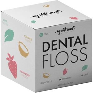 My White Secret Dentálna niť (Dental Floss) 3 ks My White Secret Dentálna niť (Dental Floss) 3 ks