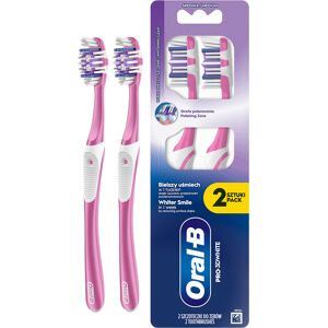 Oral B Zubná kefka Pro-3D White Whitening Clean Medium 2 ks Oral B Zubná kefka Pro-3D White Whitening Clean Medium 2 ks