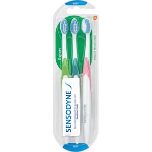 Sensodyne Zubná kefka pre citlivé zuby Expert Triopack 3 ks Sensodyne Zubná kefka pre citlivé zuby Expert Triopack 3 ks