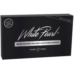VitalCare Bieliace prúžky na zuby s aktívnym uhlíkom White Pearl VitalCare Bieliace prúžky na zuby s aktívnym uhlíkom White Pearl
