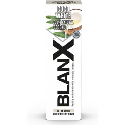 BlanX Bieliaca zubná pasta Coco White 75 ml BlanX Bieliaca zubná pasta Coco White 75 ml
