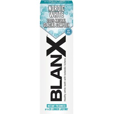 BlanX Zubná pasta Nordic White 75 ml BlanX Zubná pasta Nordic White 75 ml