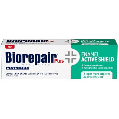 Biorepair Zubná pasta Plus Advanced Enamel Active Shield Toothpaste 75 ml Biorepair Zubná pasta Plus Advanced Enamel Active Shield Toothpaste 75 ml