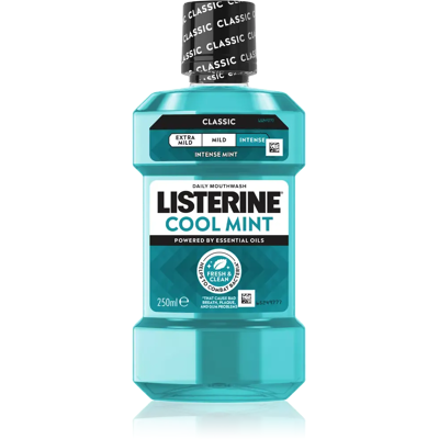 Listerine Ústna voda proti zubnému povlaku Coolmint 250 ml Listerine Ústna voda proti zubnému povlaku Coolmint 250 ml