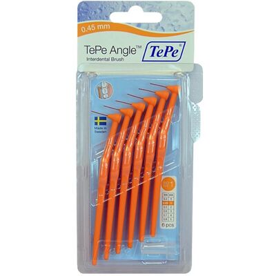 TePe Medzizubné kefky Angle 6 ks 0,6 mm blue TePe Medzizubné kefky Angle 6 ks 0,6 mm blue