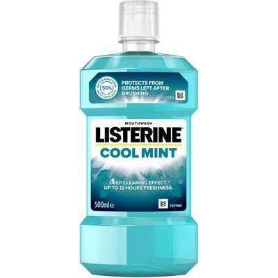 Listerine Ústna voda proti zubnému povlaku Coolmint 500 ml Listerine Ústna voda proti zubnému povlaku Coolmint 500 ml