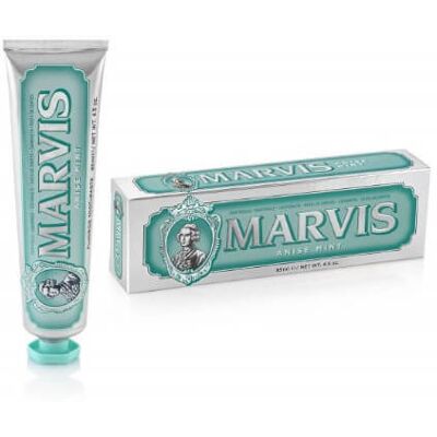 Marvis Zubná pasta s xylitolom s príchuťou anízu a mäty (Anise Mint Toothpaste) 85 ml Marvis Zubná pasta s xylitolom s príchuťou anízu a mäty (Anise Mint Toothpaste) 85 ml