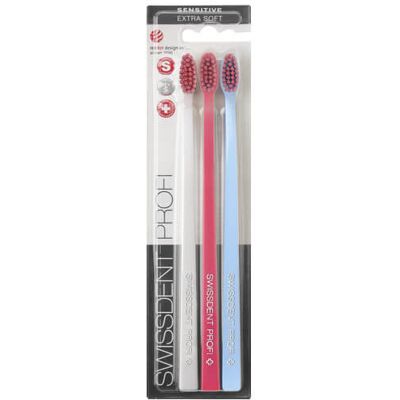Swissdent Zubná kefka Gentle Extra Soft 2 + 1 ZADARMO Swissdent Zubná kefka Gentle Extra Soft 2 + 1 ZADARMO