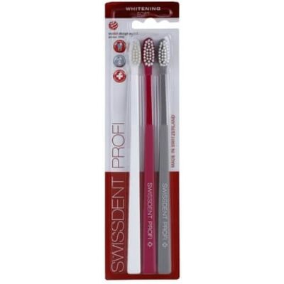 Swissdent Zubná kefka Whitening Trio Soft Swissdent Zubná kefka Whitening Trio Soft