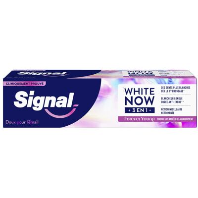 Signal Bieliaca zubná pasta White now 3in1 Forever Young 75 ml Signal Bieliaca zubná pasta White now 3in1 Forever Young 75 ml