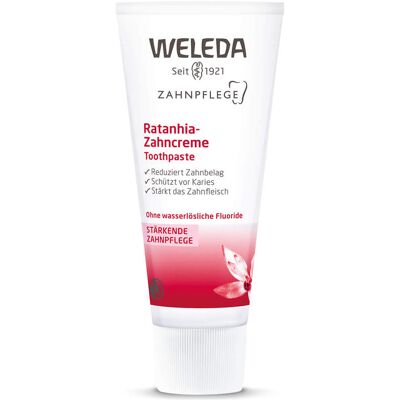 Weleda Ratanhová zubná pasta 75 ml Weleda Ratanhová zubná pasta 75 ml