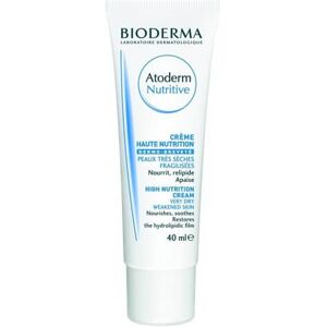 Bioderma Výživný upokojujúci krém na suchú pokožku tváre Atoderm Nutritive (High Nutrition Cream) 40 ml Bioderma Výživný upokojujúci krém na suchú pokožku tváre Atoderm Nutritive (High Nutrition Cream) 40 ml
