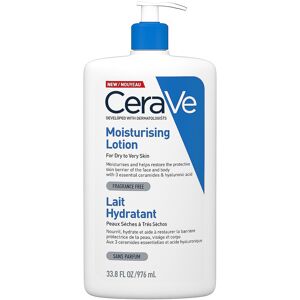 CeraVe Hydratačné mlieko pre suchú až veľmi suchú pokožku (Moisturising Lotion) 976 ml CeraVe Hydratačné mlieko pre suchú až veľmi suchú pokožku (Moisturising Lotion) 976 ml