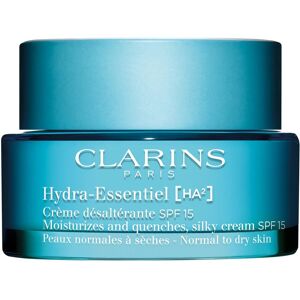 Clarins Hydratačný denný krém pre normálnu až suchú pleť SPF 15 Hydra Essentiel (Moisturizes and Quenches Silky Cream) 50 ml Clarins Hydratačný denný krém pre normálnu až suchú pleť SPF 15 Hydra Essentiel (Moisturizes and Quenches Silky Cream) 50 ml