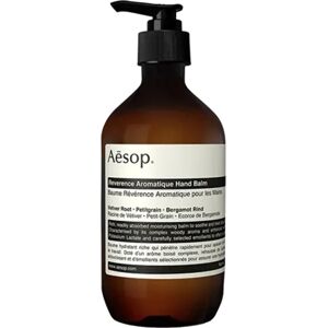 Aesop Vyživujúci balzam na ruky s drevitou vôňou (Reverence Aromatique Hand Balm) 500 ml Aesop Vyživujúci balzam na ruky s drevitou vôňou (Reverence Aromatique Hand Balm) 500 ml