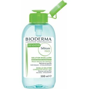Bioderma Čistiaca pleťová voda pre mastnú pleť Sébium H2O (Solution Micellaire) 500 ml s pumpičkou Bioderma Čistiaca pleťová voda pre mastnú pleť Sébium H2O (Solution Micellaire) 500 ml s pumpičkou