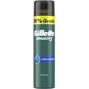 Gillette Gél na holenie Mach3 Extra Comfort (Shave Gel) 200+40 ml Gillette Gél na holenie Mach3 Extra Comfort (Shave Gel) 200+40 ml