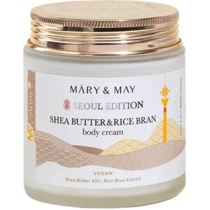 MARY & MAY Telový krém Shea Butter & Rice Bran Body Cream 250 ml MARY & MAY Telový krém Shea Butter & Rice Bran Body Cream 250 ml