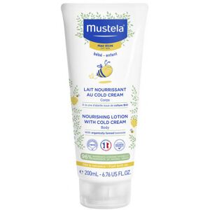 Mustela Detské vyživujúce telové mlieko pre suchú pokožku (Nourishing Lotion with Cold Cream) 200 ml Mustela Detské vyživujúce telové mlieko pre suchú pokožku (Nourishing Lotion with Cold Cream) 200 ml