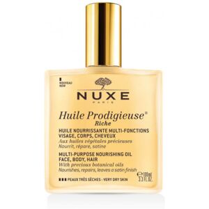 Nuxe Multifunkčný suchý olej pre veľmi suchú pokožku Huile Prodigieuse Riche (Multi-Purpose Nourishing Oil) 100 ml Nuxe Multifunkčný suchý olej pre veľmi suchú pokožku Huile Prodigieuse Riche (Multi-Purpose Nourishing Oil) 100 ml