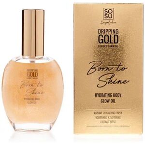 Dripping Gold Hydratačný olej na telo s trblietkami Zlatý Dripping Gold Born to Shine (Hydrating Body Glow Oil) 50 ml Dripping Gold Hydratačný olej na telo s trblietkami Zlatý Dripping Gold Born to Shine (Hydrating Body Glow Oil) 50 ml