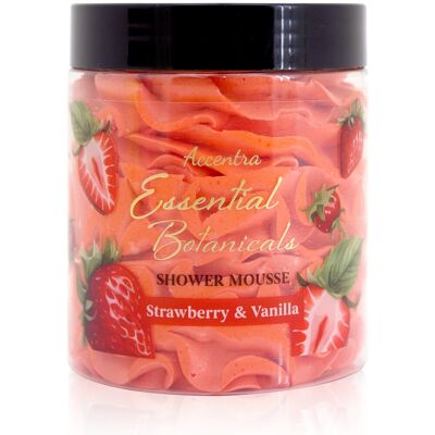 Accentra Sprchová pena Strawberry & Vanilla Shower Mousse 160 g Accentra Sprchová pena Strawberry & Vanilla Shower Mousse 160 g