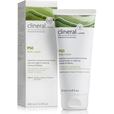 AHAVA Telový krém Clineral PS0 (Body Cream) 200 ml AHAVA Telový krém Clineral PS0 (Body Cream) 200 ml