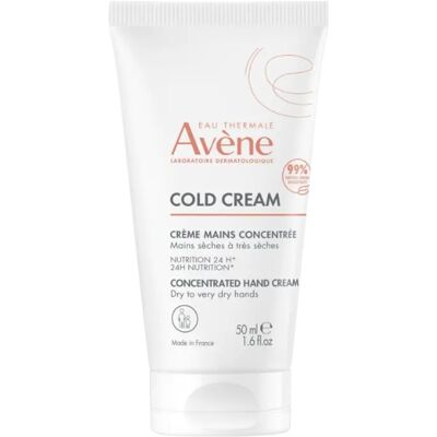 Avène Vyživujúci a ochranný krém pre suchú až veľmi suchú pokožku rúk Cold Cream (Concentrated Hand Cream) 50 ml Avène Vyživujúci a ochranný krém pre suchú až veľmi suchú pokožku rúk Cold Cream (Concentrated Hand Cream) 50 ml