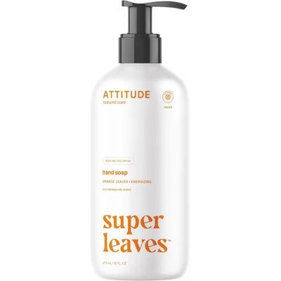 Attitude Prírodné mydlo na ruky Super Leaves Orange Leaves (Hand Soap) 473 ml Attitude Prírodné mydlo na ruky Super Leaves Orange Leaves (Hand Soap) 473 ml
