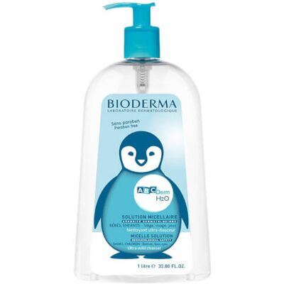 Bioderma Micelárna voda pre citlivú detskú pokožku ABCDerm (H2O Micelle Solution) 1000 ml Bioderma Micelárna voda pre citlivú detskú pokožku ABCDerm (H2O Micelle Solution) 1000 ml