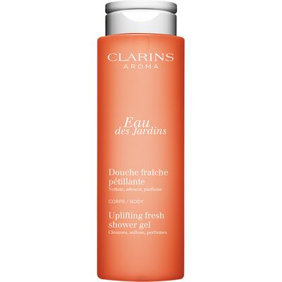 Clarins Sprchový gél Eau des Jardins Uplifting Fresh Shower Gél 200 ml Clarins Sprchový gél Eau des Jardins Uplifting Fresh Shower Gél 200 ml