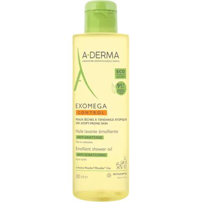 A-DERMA Zvláčňujúci sprchový olej pre suchú pokožku so sklonom k atopickému ekzému Exomega Control (Emollient Shower Oil) 200 ml A-DERMA Zvláčňujúci sprchový olej pre suchú pokožku so sklonom k atopickému ekzému Exomega Control (Emollient Shower Oil) 200 ml