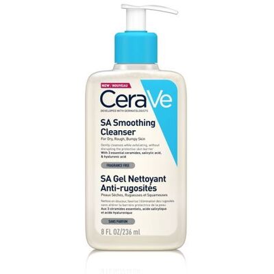 CeraVe Čistiaca zjemňujúca emulzia pre normálnu a suchú pokožku SA Smoothing Cleanser 473 ml CeraVe Čistiaca zjemňujúca emulzia pre normálnu a suchú pokožku SA Smoothing Cleanser 473 ml