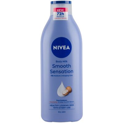 Nivea Krémové telové mlieko pre suchú pokožku Smooth Sensation 400 ml Nivea Krémové telové mlieko pre suchú pokožku Smooth Sensation 400 ml