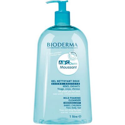 Bioderma Jemný čistiaci gél pre detskú pokožku ABCDerm Moussant 1000 ml - 3401397163618 Bioderma Jemný čistiaci gél pre detskú pokožku ABCDerm Moussant 1000 ml - 3401397163618