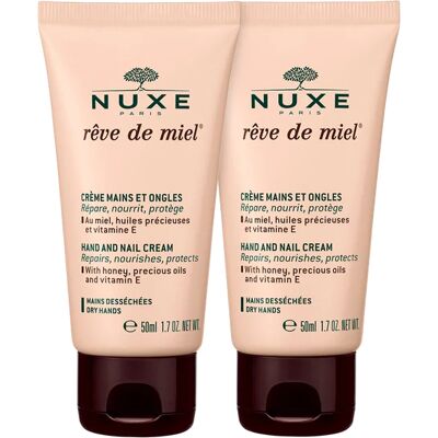 Nuxe Krém na ruky a nechty Reve de Miel (Hand and Nail Cream) 2 x 50 ml Nuxe Krém na ruky a nechty Reve de Miel (Hand and Nail Cream) 2 x 50 ml