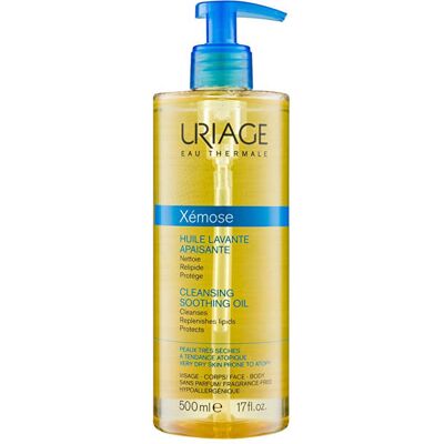 Uriage Upokojujúci čistiaci olej na tvár a telo Xémose (Cleasing Soothing Oil) 500 ml Uriage Upokojujúci čistiaci olej na tvár a telo Xémose (Cleasing Soothing Oil) 500 ml