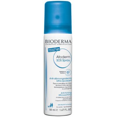 Bioderma Protisvrbivý upokojujúci sprej Atoderm SOS Spray (Anti-Itching Ultra-Soothing) 200 ml Bioderma Protisvrbivý upokojujúci sprej Atoderm SOS Spray (Anti-Itching Ultra-Soothing) 200 ml