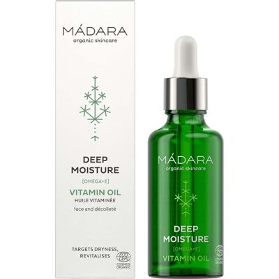 MÁDARA Hĺbkovo hydratačný vitamínový pleťový olej Deep Moisture (Vitamin Oil) 50 ml MÁDARA Hĺbkovo hydratačný vitamínový pleťový olej Deep Moisture (Vitamin Oil) 50 ml