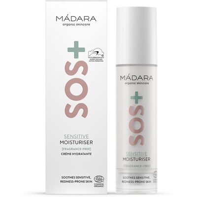 MÁDARA Hydratačný krém SOS+ (Sensitive Moisturiser) 50 ml MÁDARA Hydratačný krém SOS+ (Sensitive Moisturiser) 50 ml