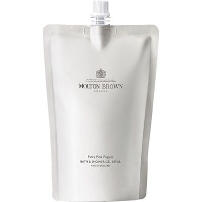Molton Brown Náhradná náplň pre kúpeľový a sprchový gél Fiery Pink Pepper (Bath & Shower Gel Refill) 400 ml Molton Brown Náhradná náplň pre kúpeľový a sprchový gél Fiery Pink Pepper (Bath & Shower Gel Refill) 400 ml