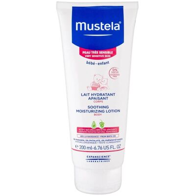 Mustela Detské upokojujúce hydratačné mlieko pre veľmi citlivú pokožku (Soothing Moisture Lotion) 200 ml Mustela Detské upokojujúce hydratačné mlieko pre veľmi citlivú pokožku (Soothing Moisture Lotion) 200 ml