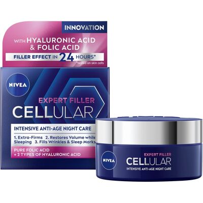Nivea Nočný krém Cellular Expert Filler 50 ml Nivea Nočný krém Cellular Expert Filler 50 ml