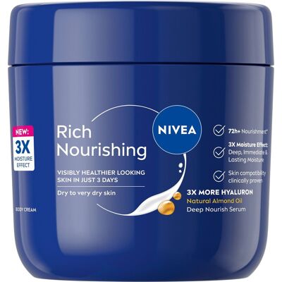 Nivea Telový krém Rich Nourishing 400 ml Nivea Telový krém Rich Nourishing 400 ml