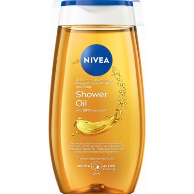Nivea Sprchový olej pre veľmi suchú pokožku Natural Oil 200 ml Nivea Sprchový olej pre veľmi suchú pokožku Natural Oil 200 ml